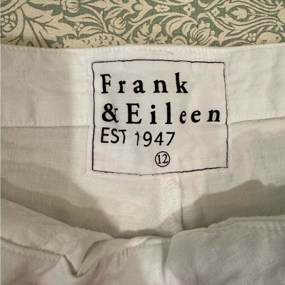 Frank & Eileen Jameson White Utility Joggers - Picture 3 of 5